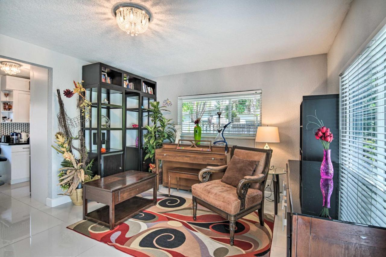 Shady And Eclectic Fort Lauderdale Dwelling With Yard! Екстер'єр фото