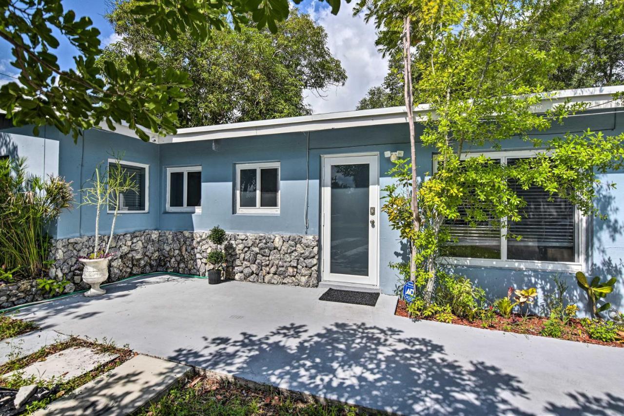 Shady And Eclectic Fort Lauderdale Dwelling With Yard! Екстер'єр фото