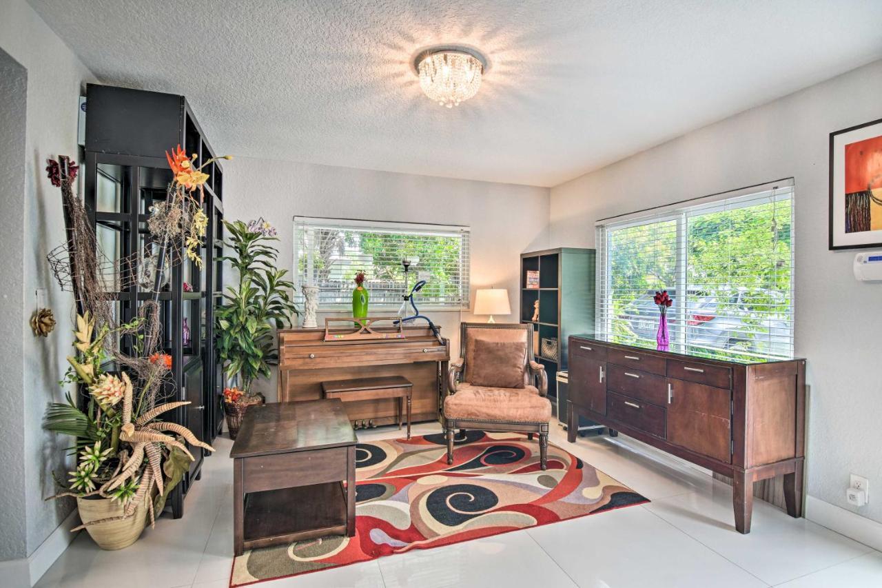 Shady And Eclectic Fort Lauderdale Dwelling With Yard! Екстер'єр фото